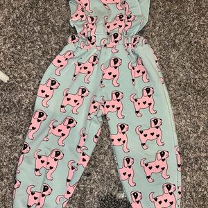EUC Hugo Loves Tiki jumpsuit SZ 2T